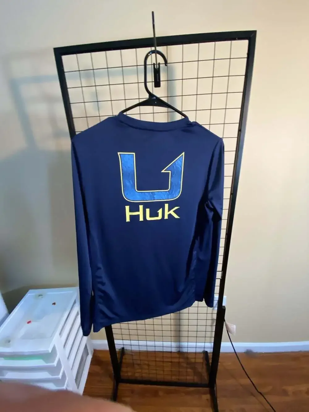 Huk Pursuit Performance Long Sleeve Fishing Shirt Youth Size YXL
